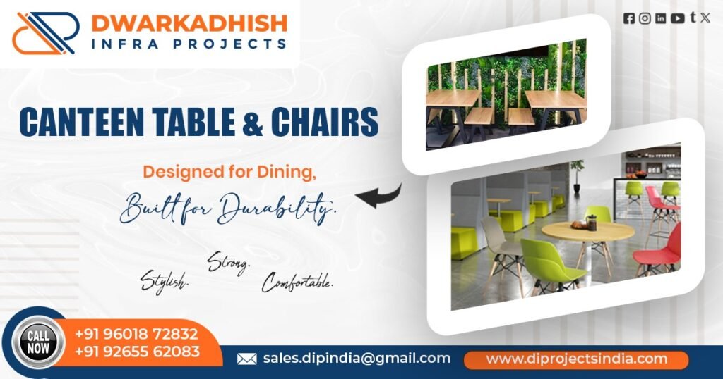 Canteen Table and Chairs Supplier in Rajasthan