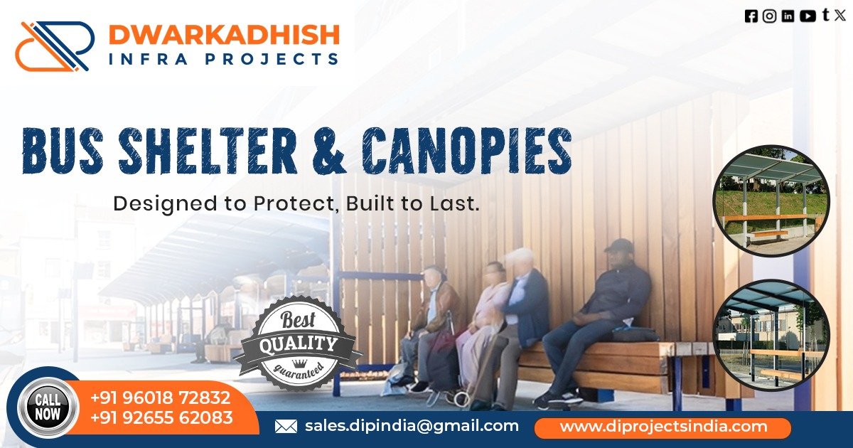 Bus Shelter and Canopies in Gujarat
