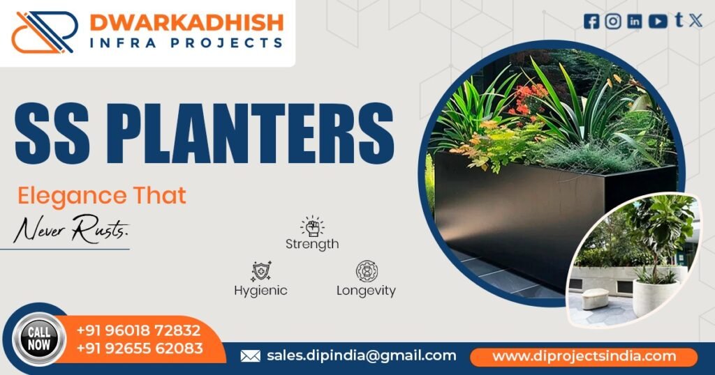 Stainless Steel Planters Manufacturer in Maharashtra