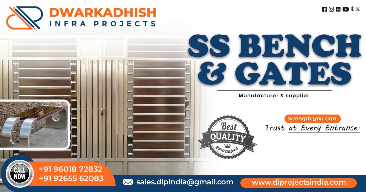 Stainless Steel Bench and Gates in Rajasthan