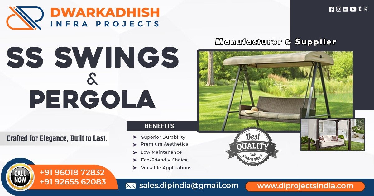 SS Swings and Pergola in Gujarat