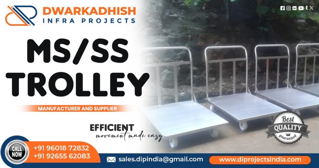 MS and SS Trolley in Rajasthan