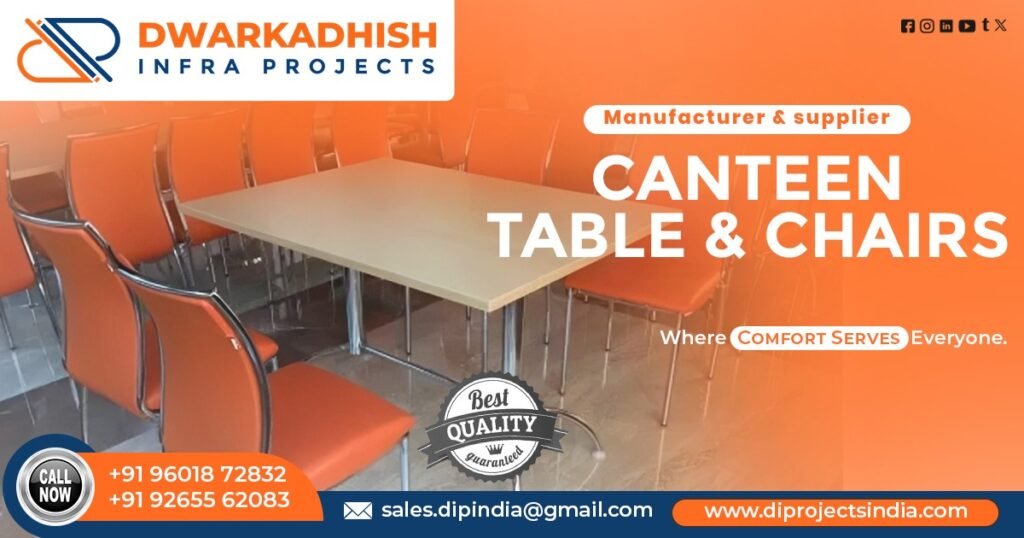 Canteen Table and Chairs in Gujarat