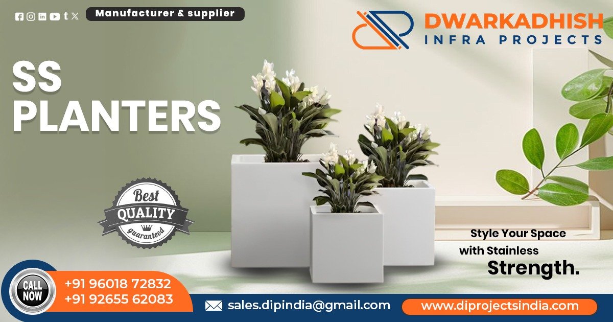 Stainless Steel Planters in Rajasthan