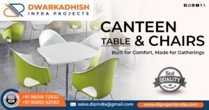 Canteen Table and Chairs in Uttar Pradesh