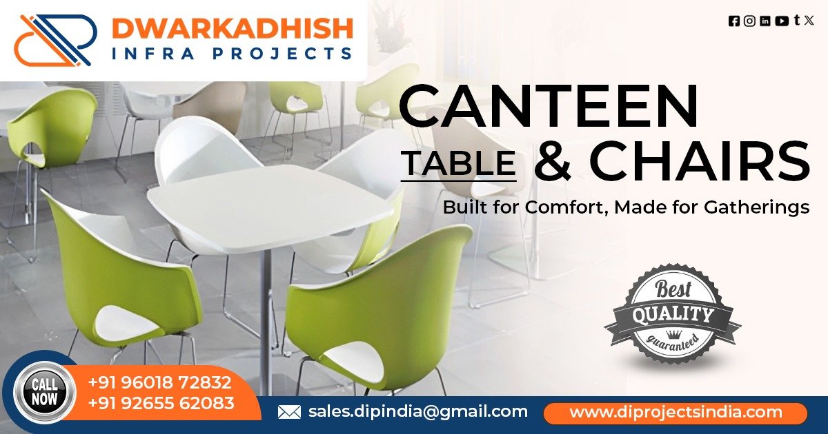 Canteen Table and Chairs in Uttar Pradesh