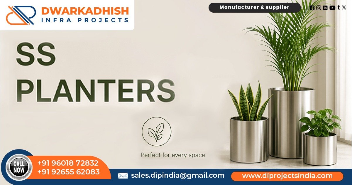 Stainless Steel Planters in Uttar Pradesh