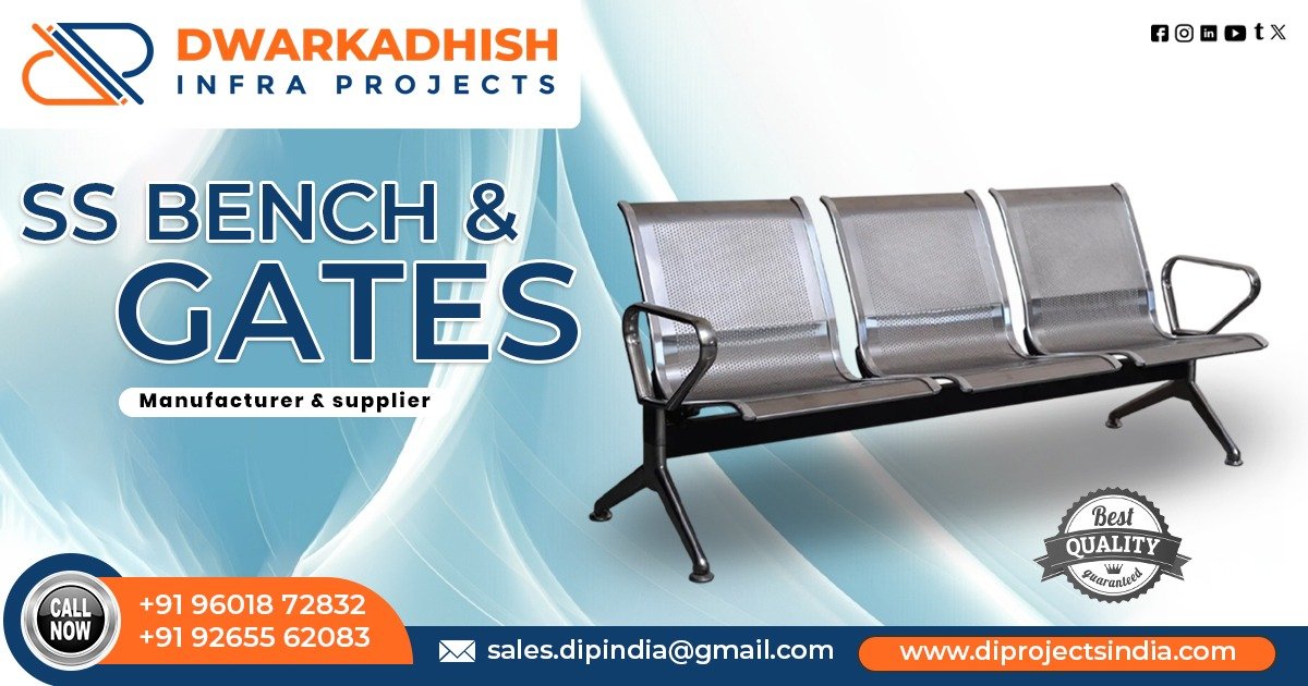 Stainless Steel Bench and Gates in Chhattisgarh